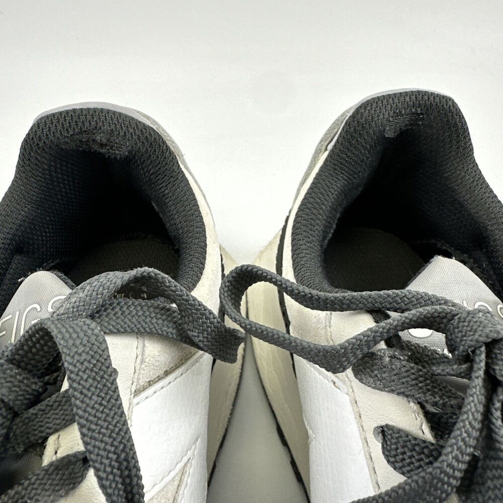 Figs New Balance 3447 Athletic Nursing Sneakers Beige Leather Lace Up Womens 8 - Picture 8 of 16